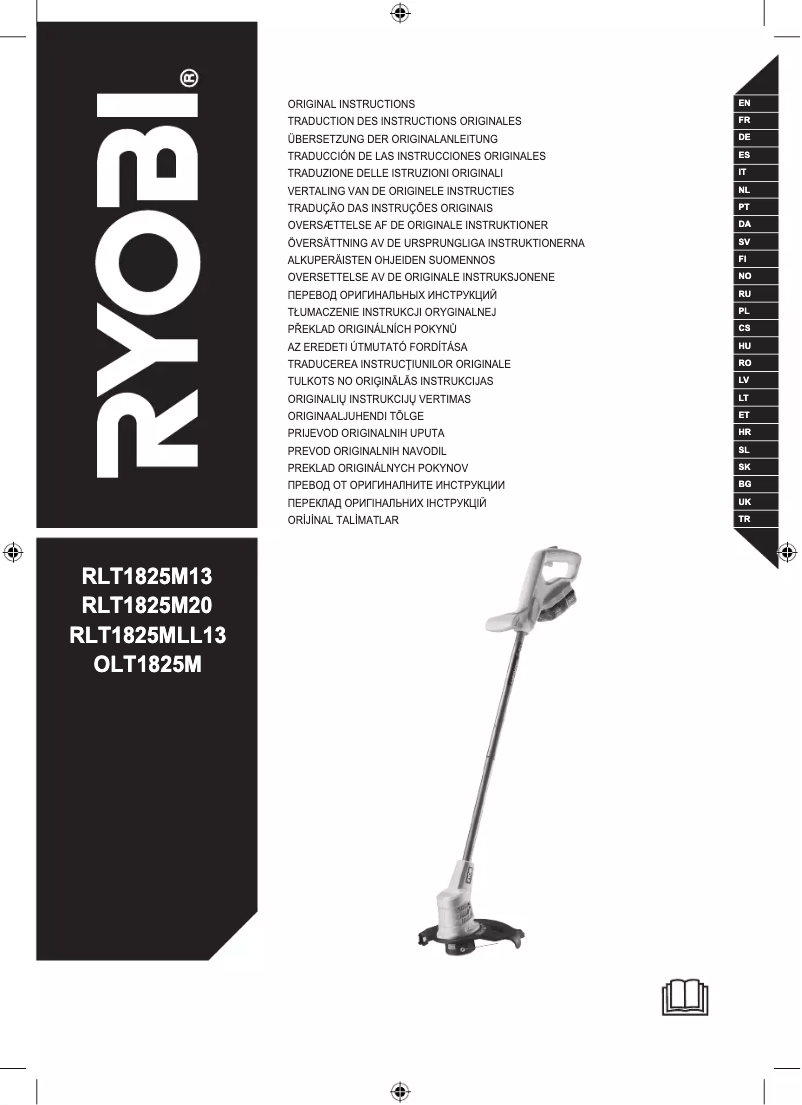 First page image of the manual for One+ RLT1825M13S
