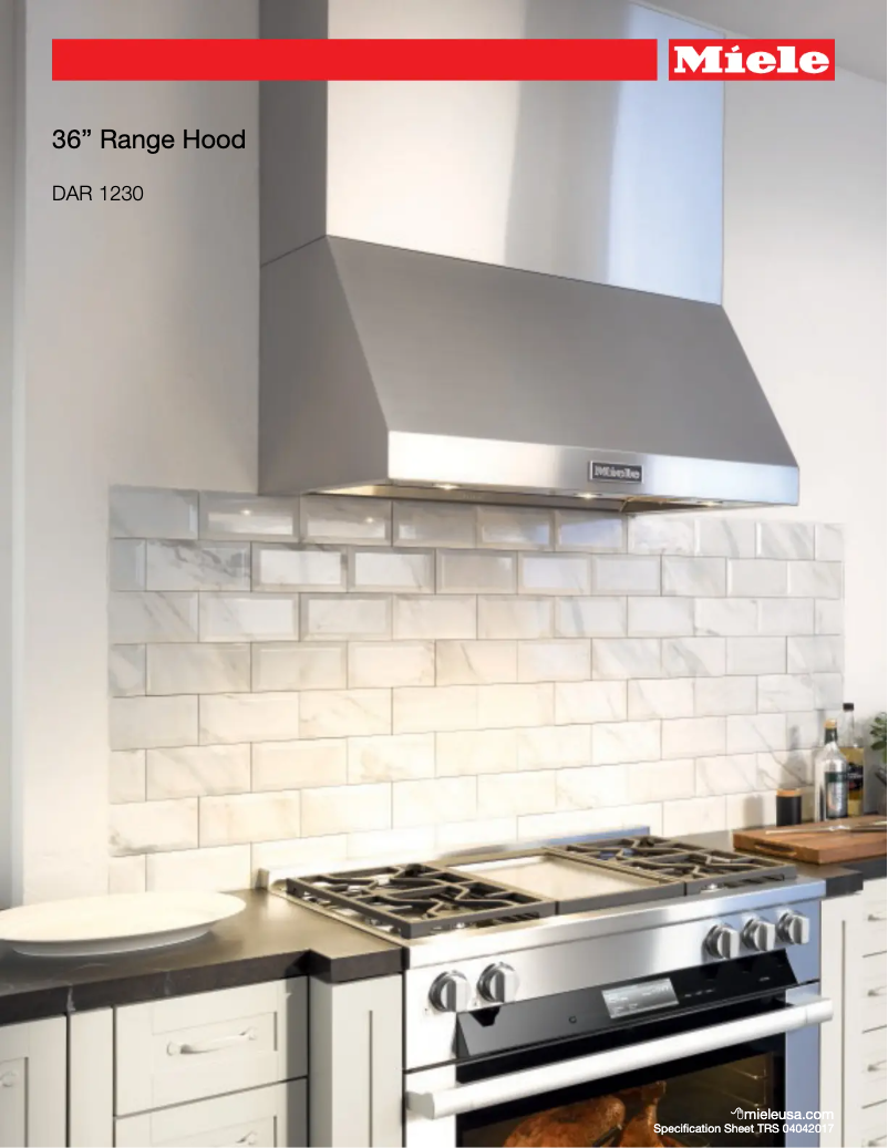 First page image of the manual for DAR 1230