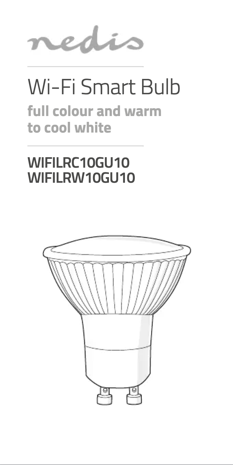 First page image of the manual for WIFILRC10GU10