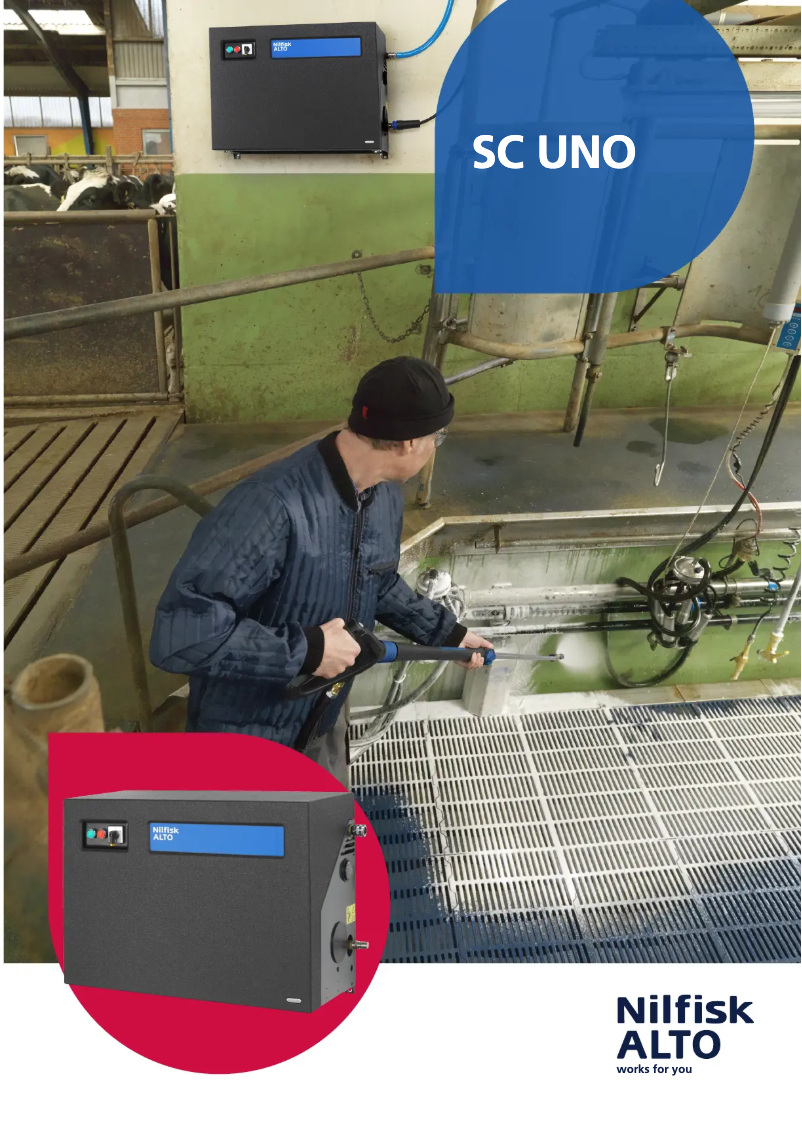 Page 1 of the manual Brochure Nilfisk SC UNO 7P