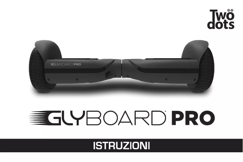 Page 1 of the manual User Manual Twodots Glyboard Pro