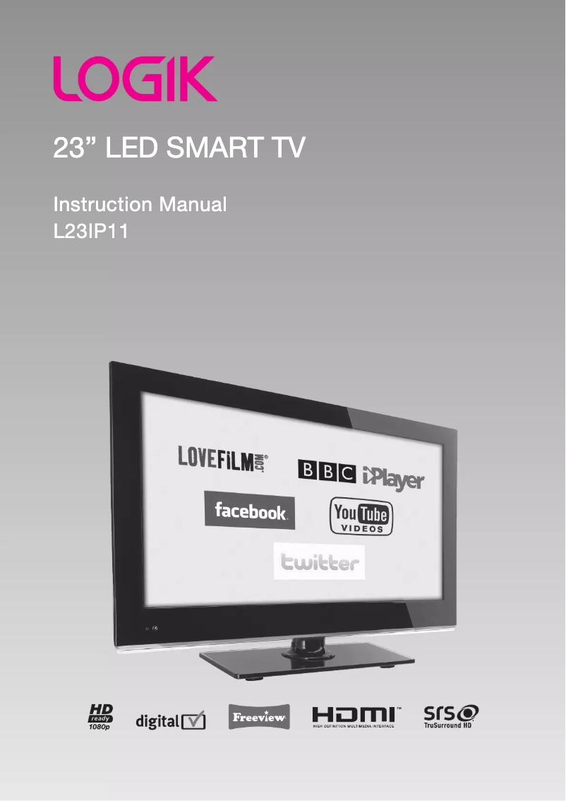 Page 1 of the manual User Manual Logik L23IP11
