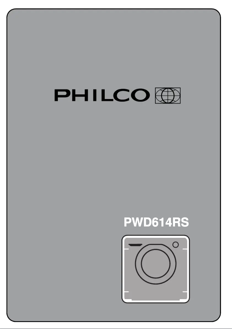 Page 1 of the manual User Manual Philco PWD614RS