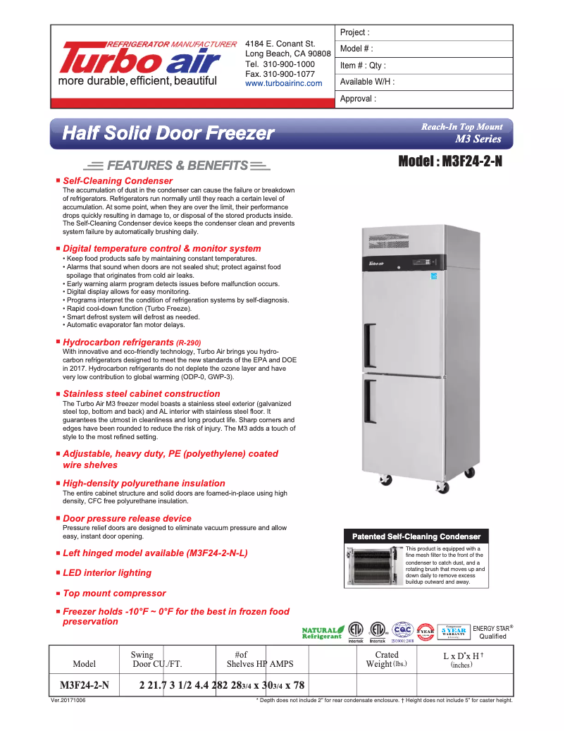 First page image of the manual for M3F24-2