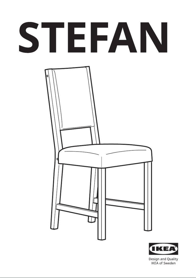 First page image of the manual for STEFAN 905.752.01