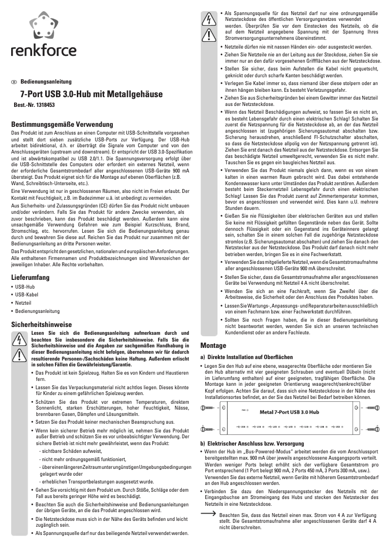 First page image of the manual for RF-3955359