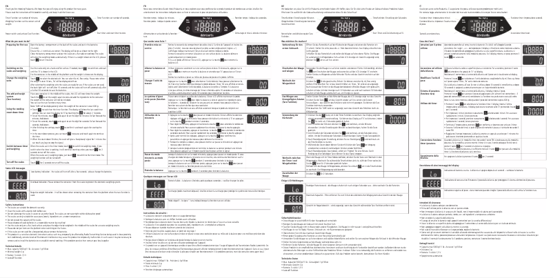 Page 1 de la notice Manuel utilisateur Brabantia Round Matt Steel