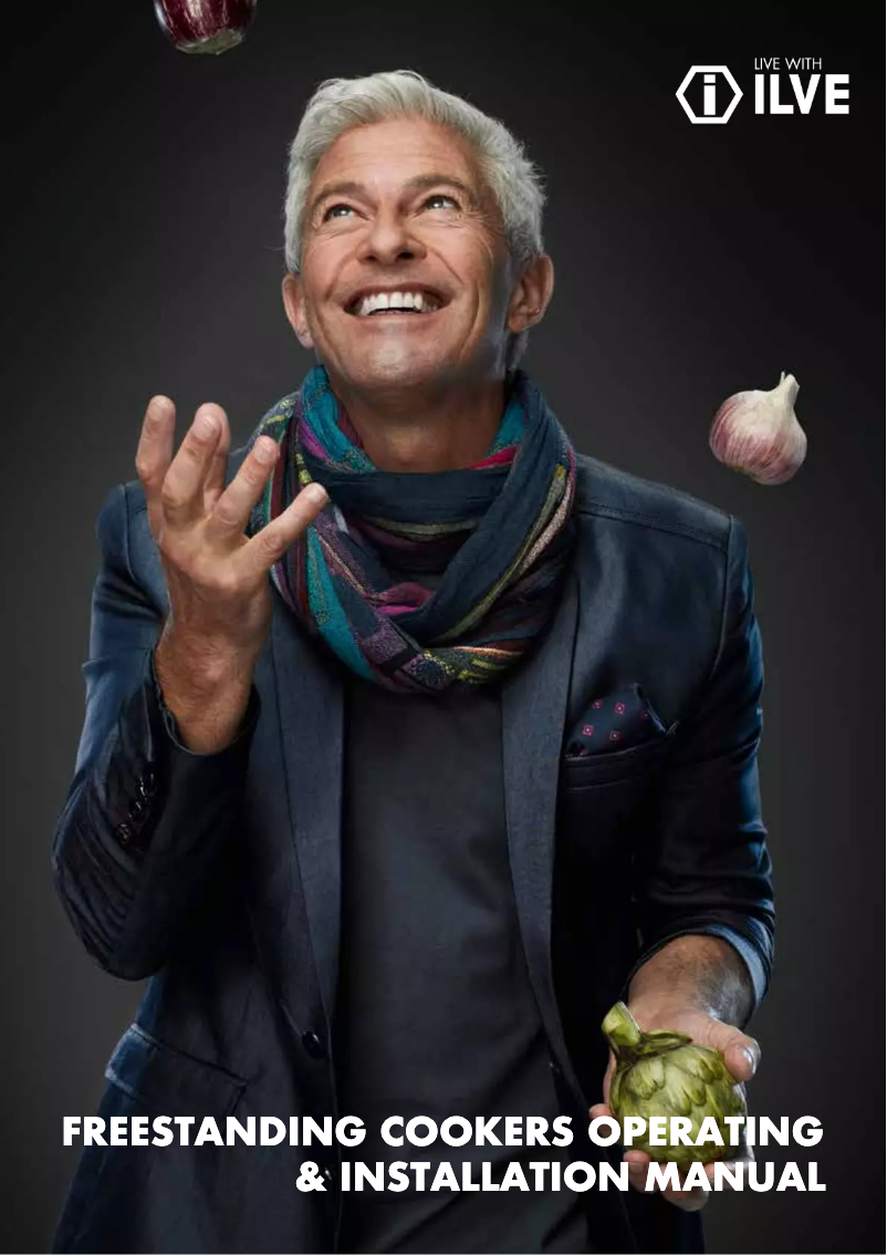 Page 1 of the manual User Manual Ilve PW80MP