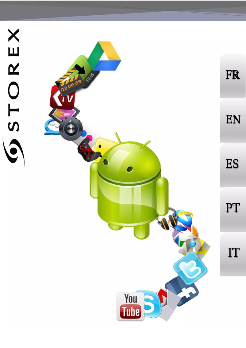 First page image of the manual for EZee Tab 97Q 10L