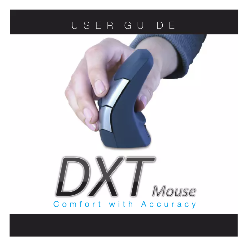 Page 1 of the manual User Manual BakkerElkhuizen DXT Precision Mouse