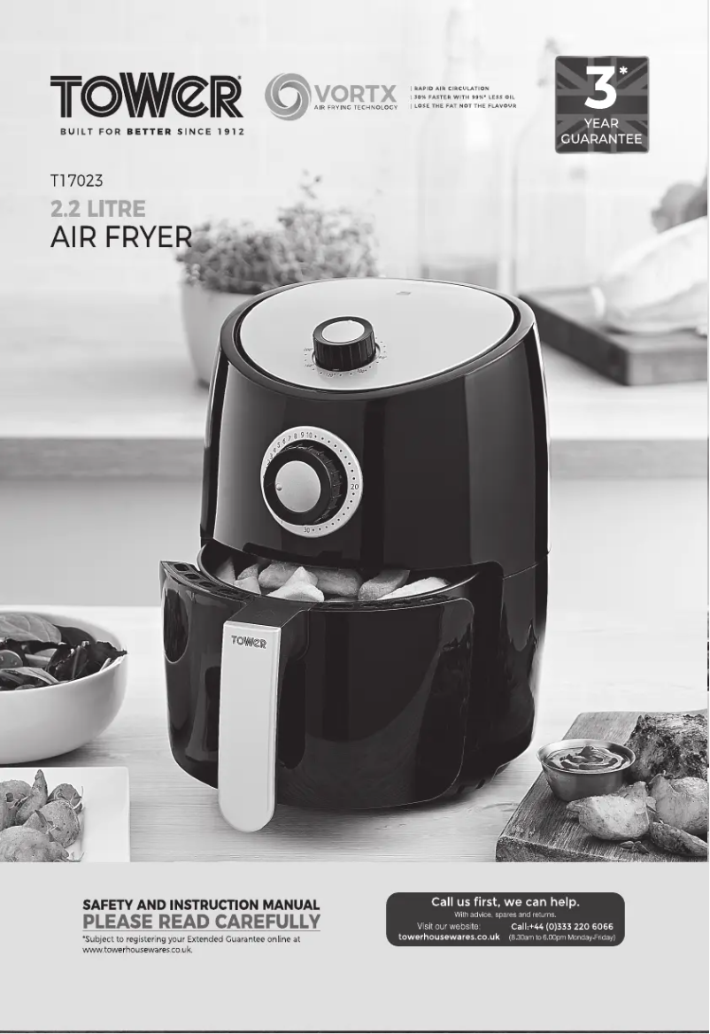 Page 1 de la notice Manuel utilisateur Tower T17023