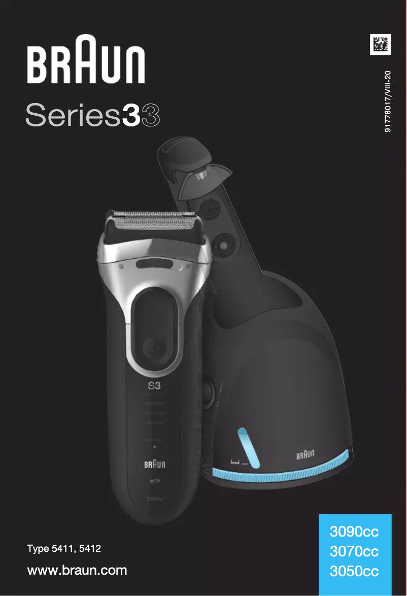 First page image of the manual for Series 3 ProSkin 3090cc