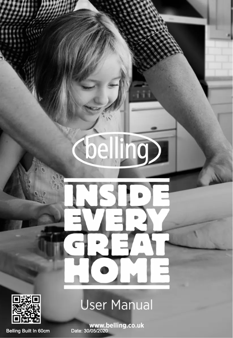 Page 1 of the manual User Manual Belling BEL BI602F