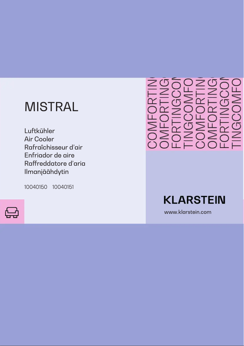 First page image of the manual for Mistral