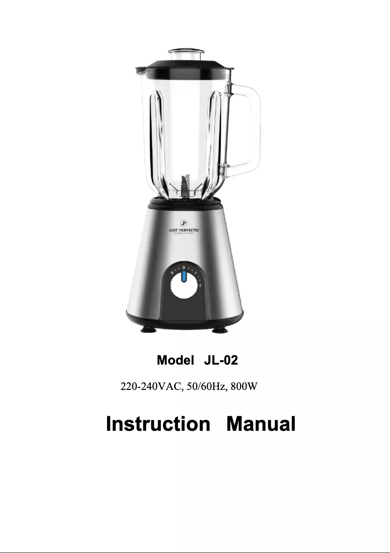 First page image of the manual for CA-581S