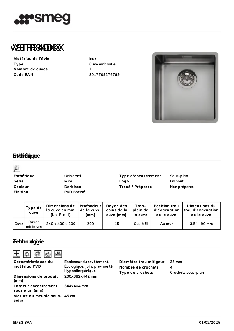 First page image of the manual for VSTR34DKX