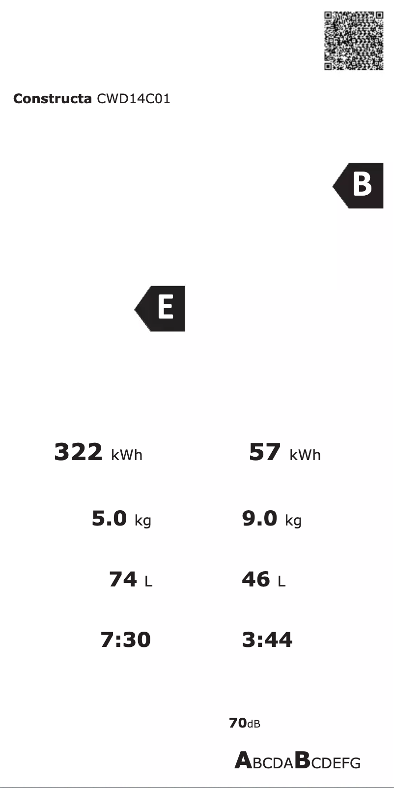 First page image of the manual for CWD14C01