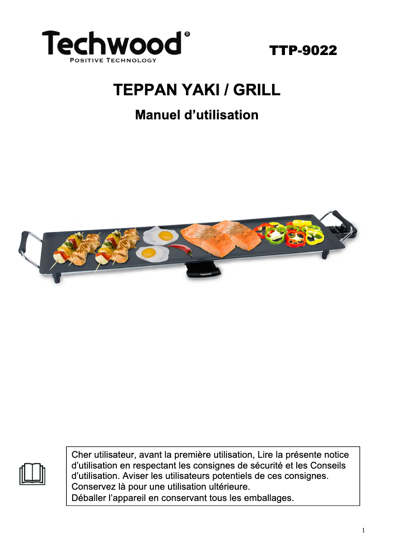 First page image of the manual for TTP-2343