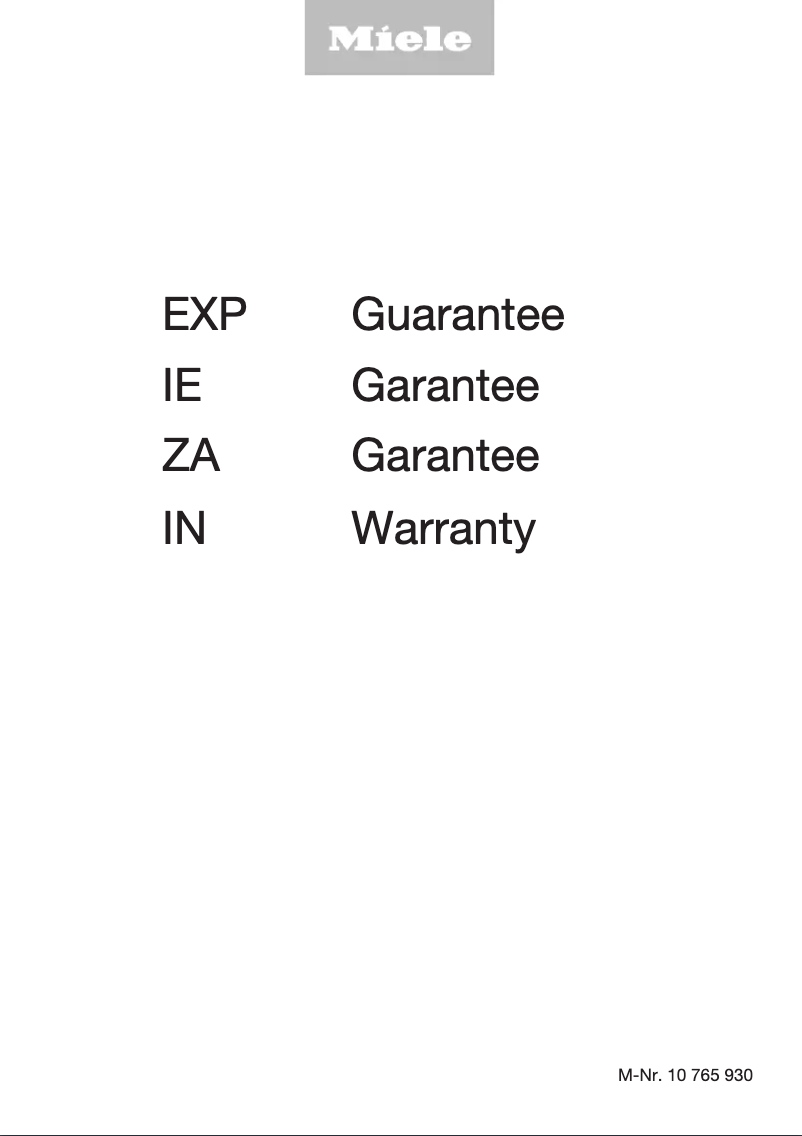 First page image of the manual for CM 6350