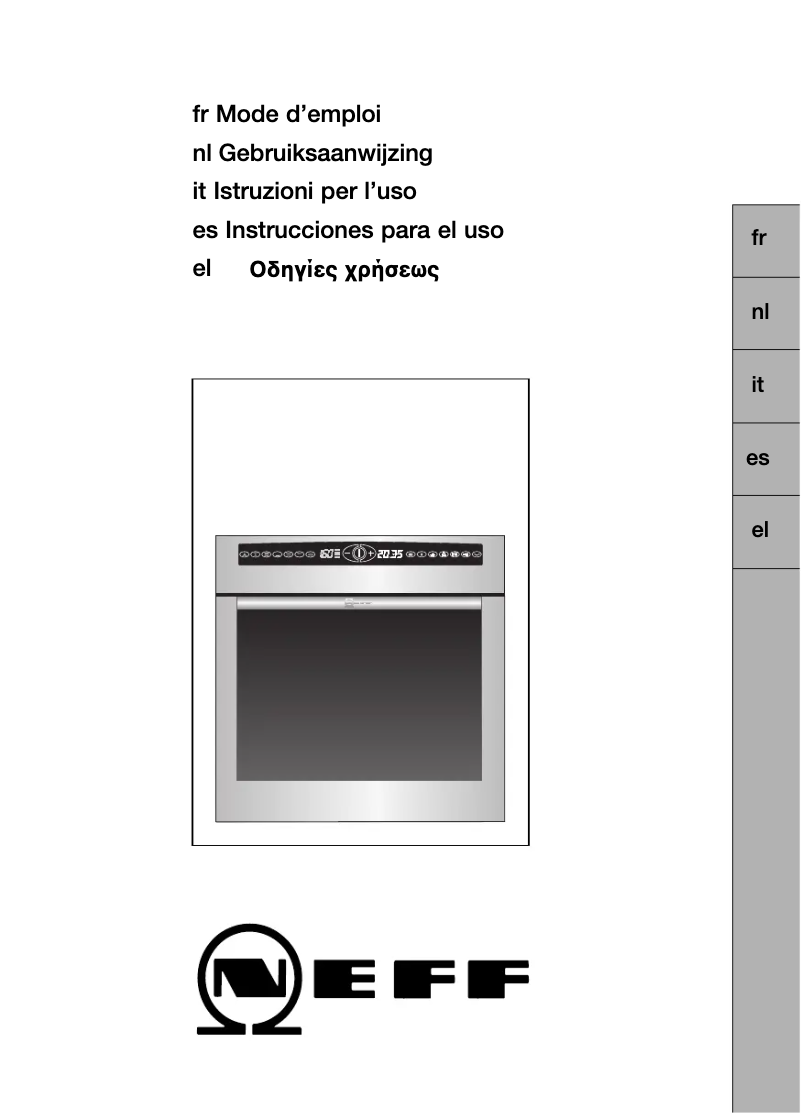 First page image of the manual for B1891