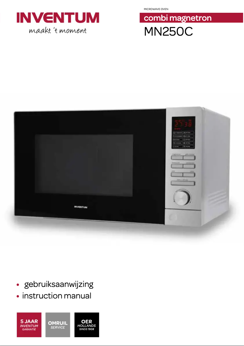 Page 1 of the manual User Manual Inventum MN250C