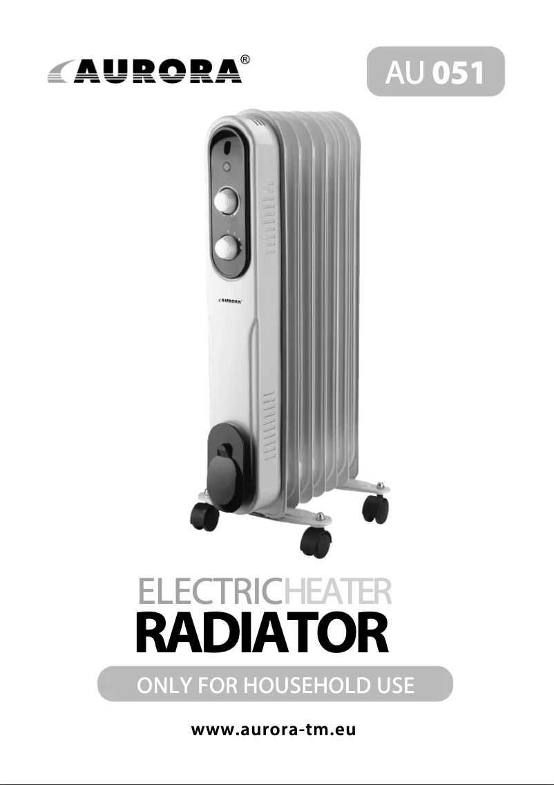 First page image of the manual for AU051