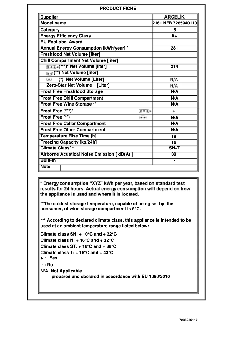 First page image of the manual for 2161 NFB
