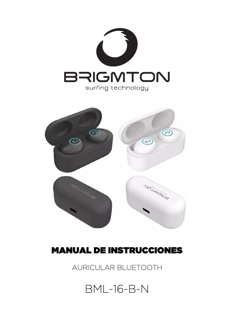 Page 1 of the manual User Manual Brigmton BML-16-N