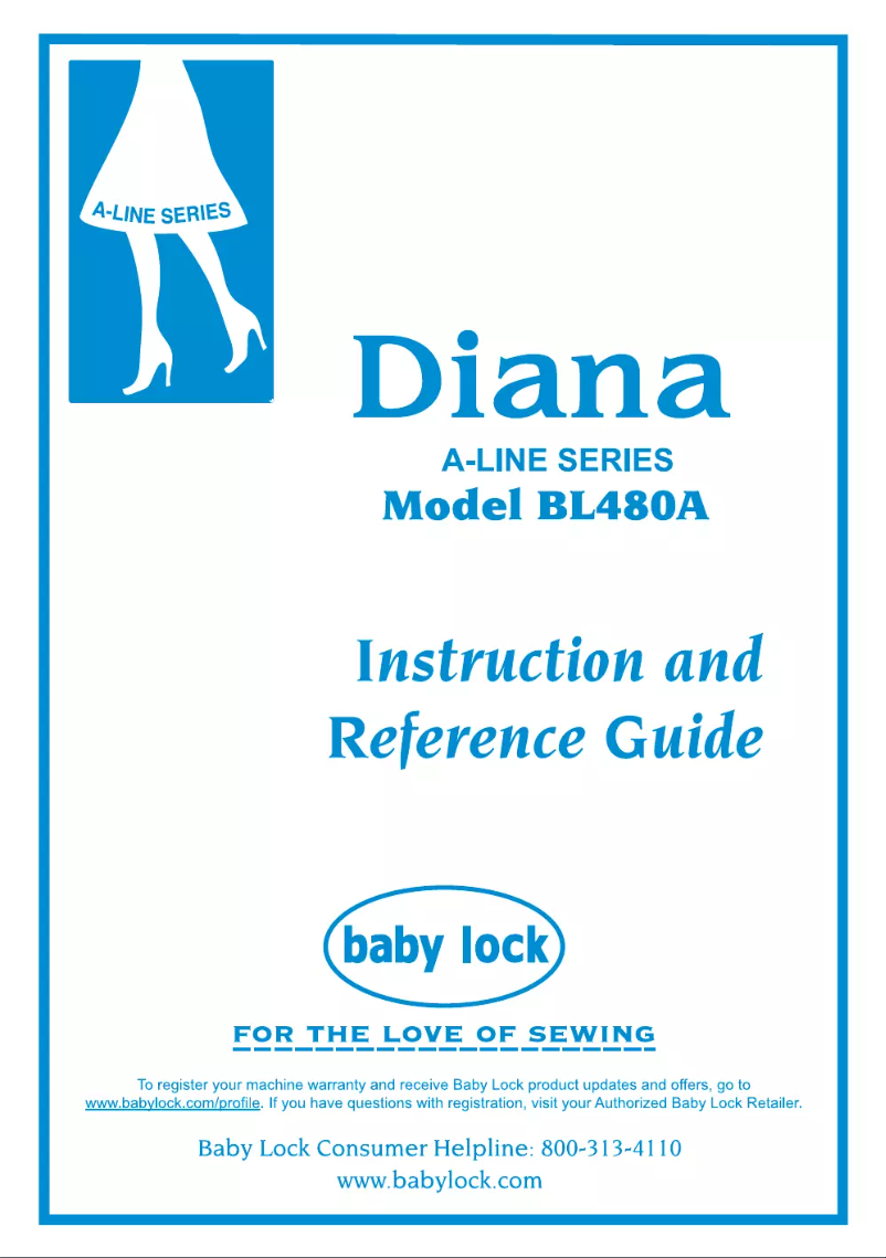 First page image of the manual for Diana