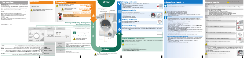 First page image of the manual for WT46W570EE