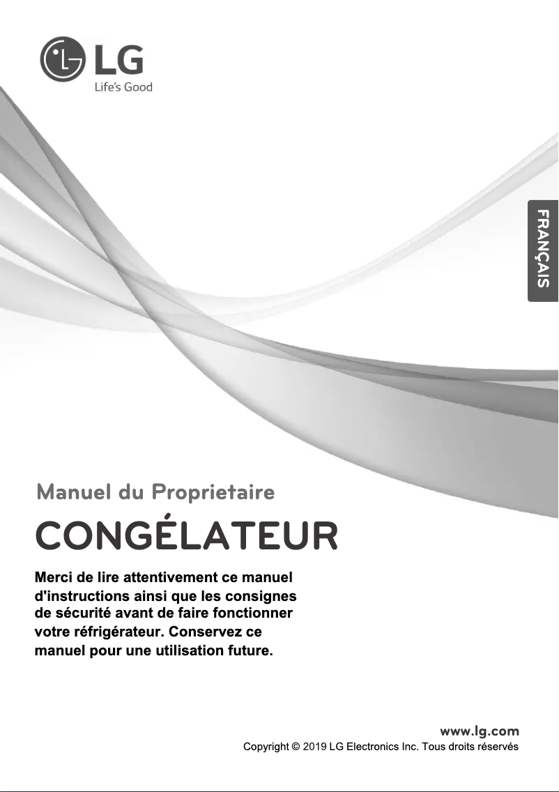 Page 1 of the manual User Manual LG GN-304SQ