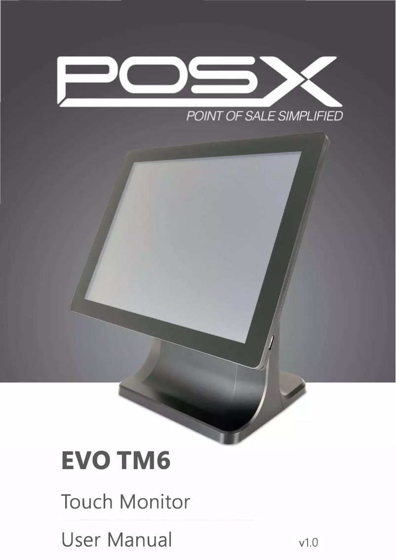 Image de la première page du manuel de l'appareil EVO TM6