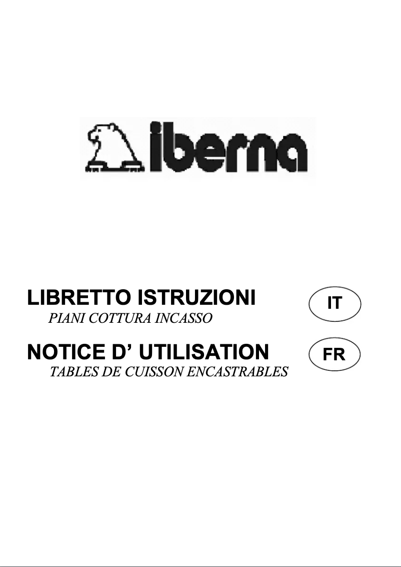Page 1 of the manual User Manual Iberna PCPI571/6ASX