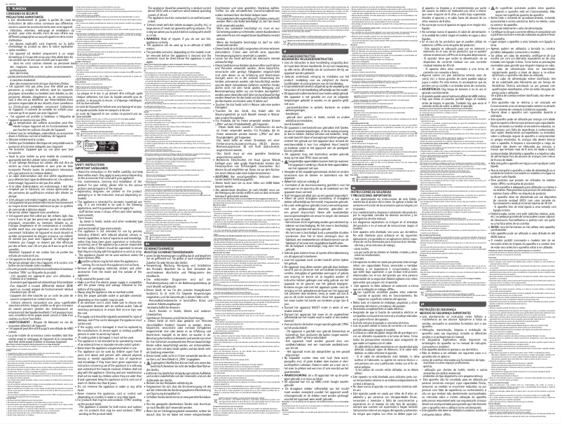 First page image of the manual for CB658P