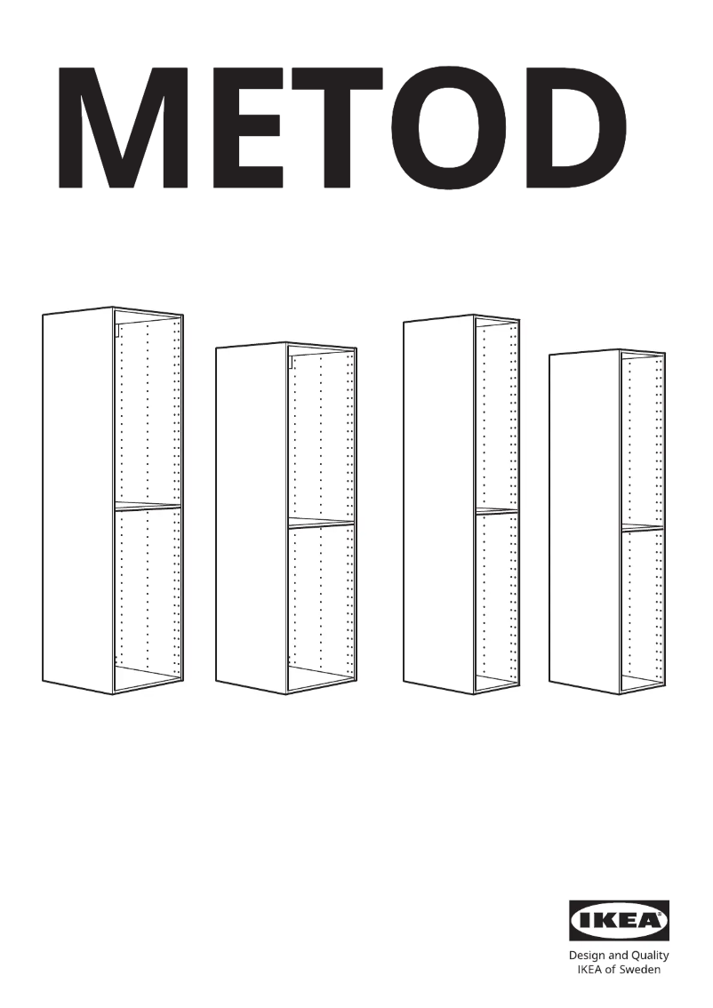 First page image of the manual for METOD 902.125.64