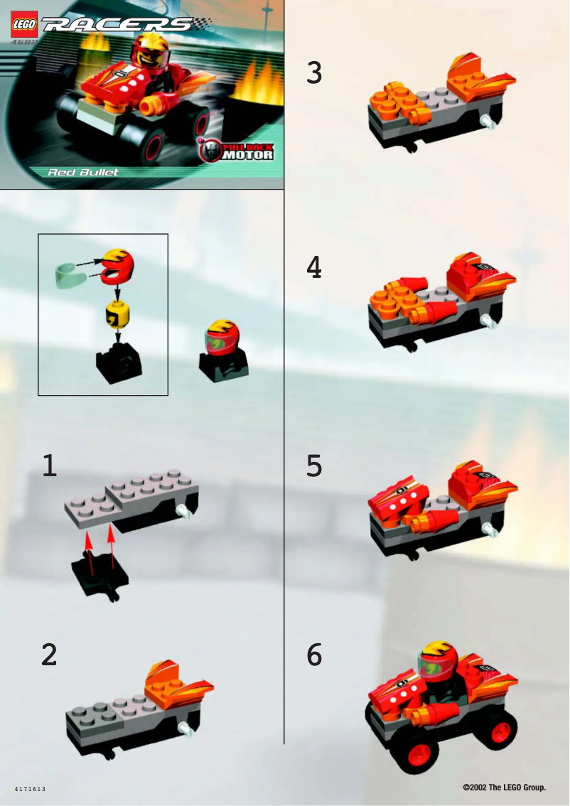 Page 1 of the manual User Manual Lego Red Bullet