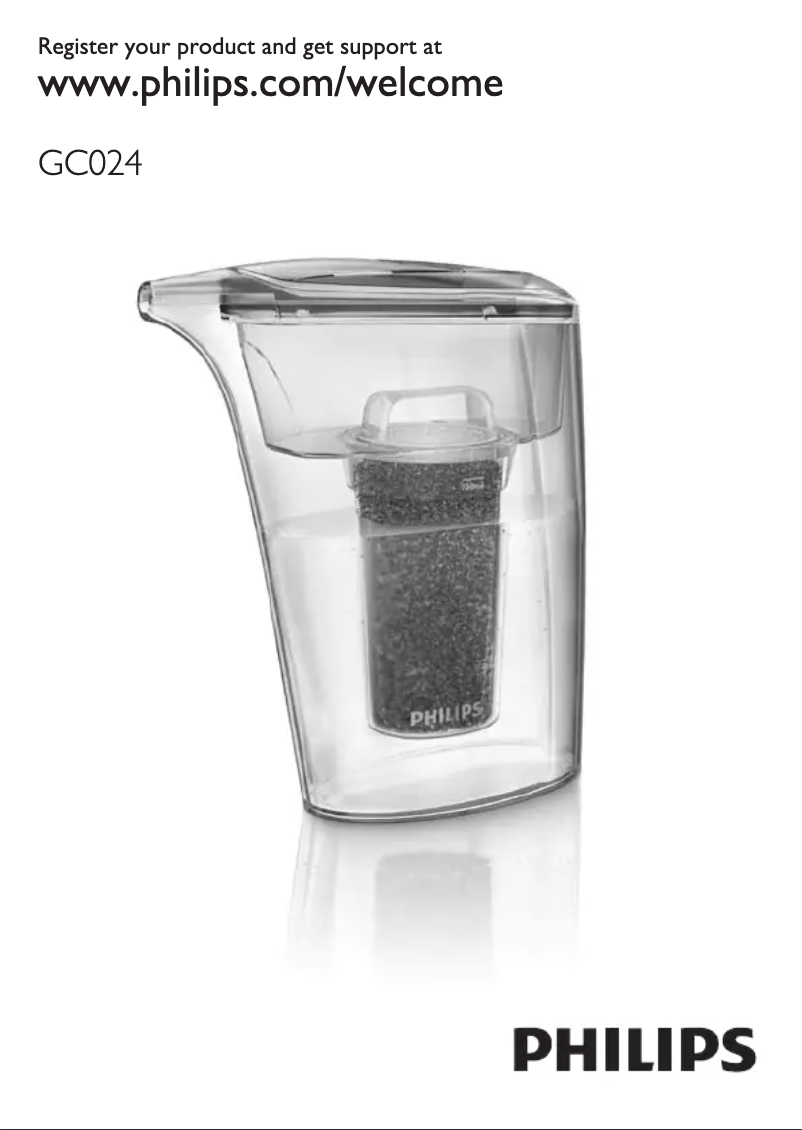 Page 1 of the manual User Manual Philips GC024