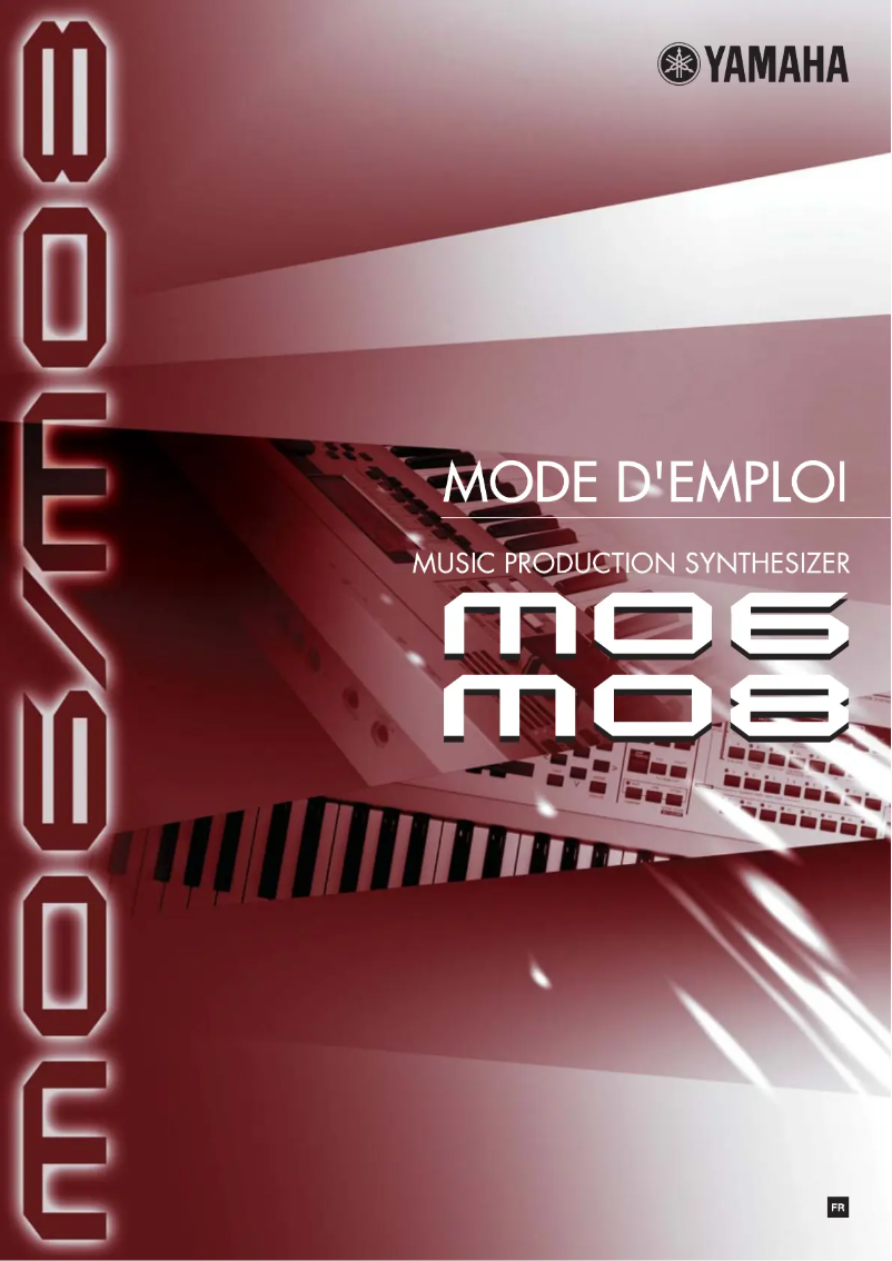 Page 1 of the manual User Manual Yamaha MO8