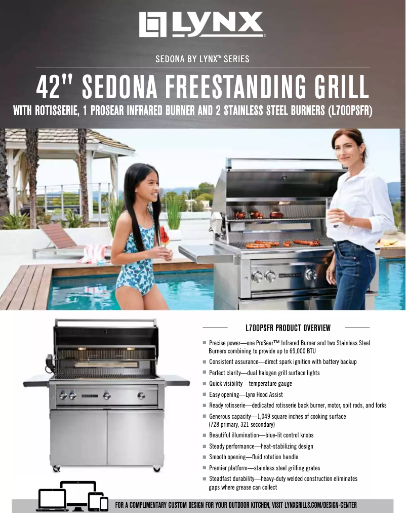 First page image of the manual for L700PSFR-NG