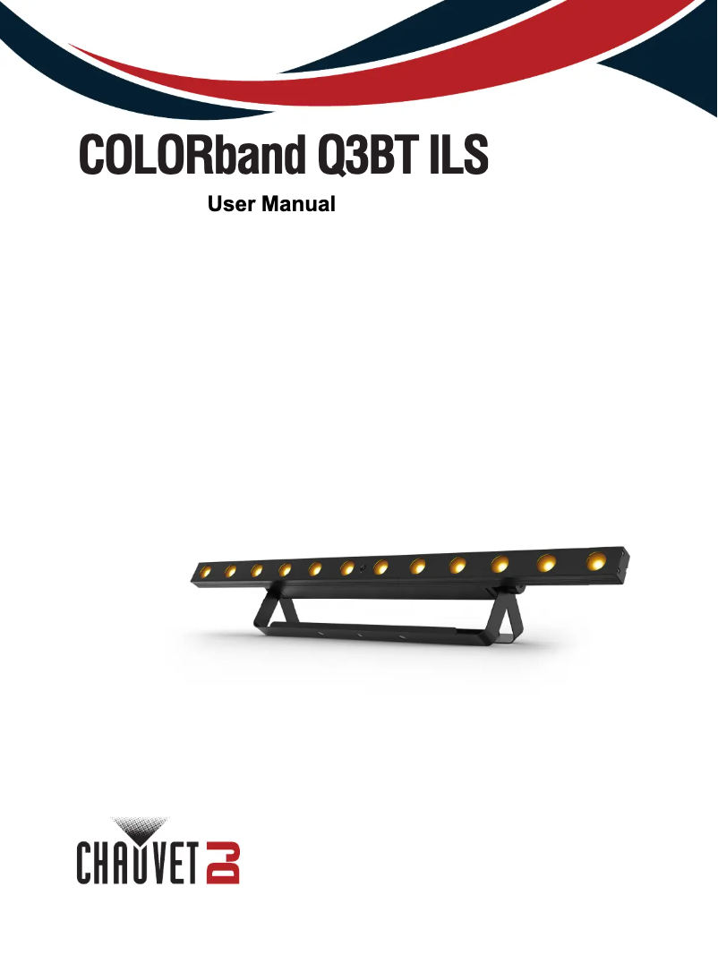 Page 1 of the manual User Manual Chauvet COLORband Q3BT ILS