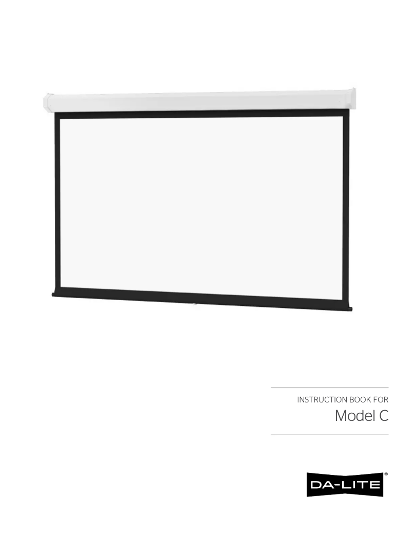 First page image of the manual for Model C 93226