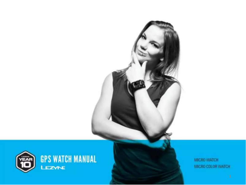 First page image of the manual for Micro GPS