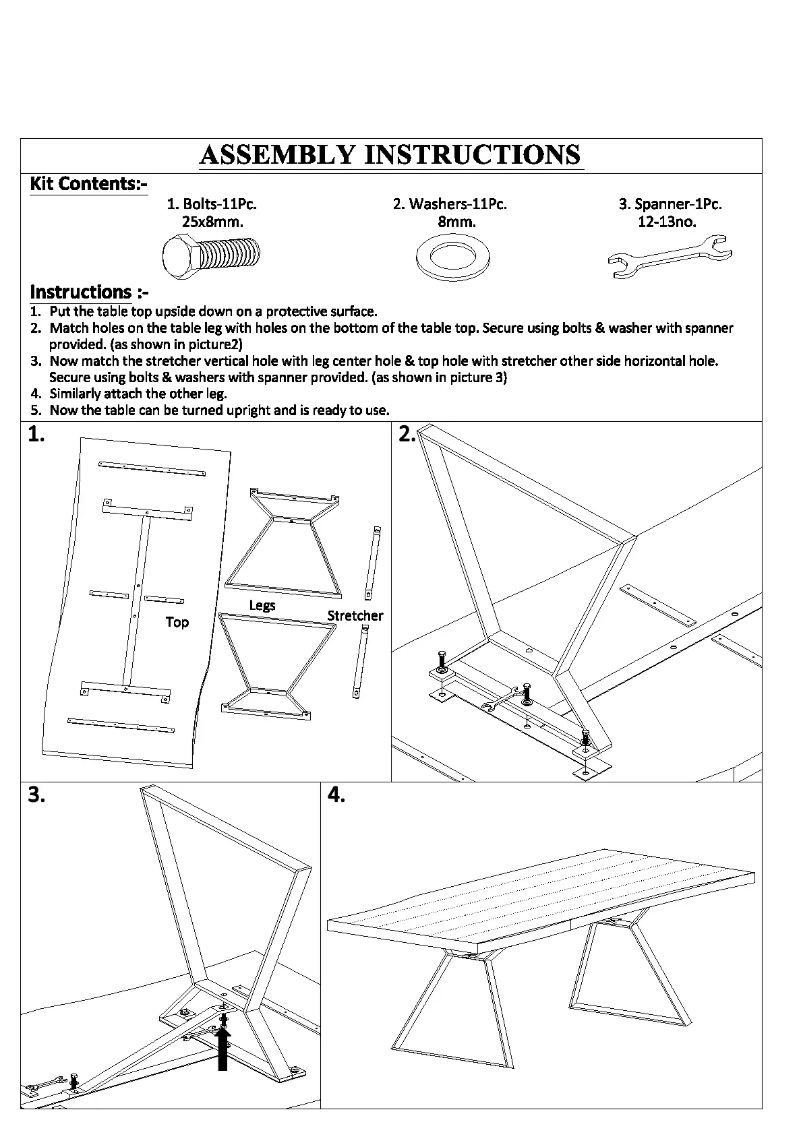 First page image of the manual for FLL-CT54WN