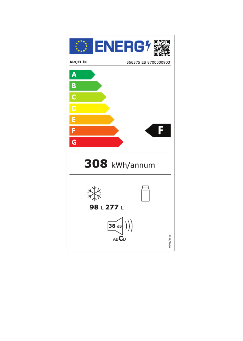 First page image of the manual for 566375 ES