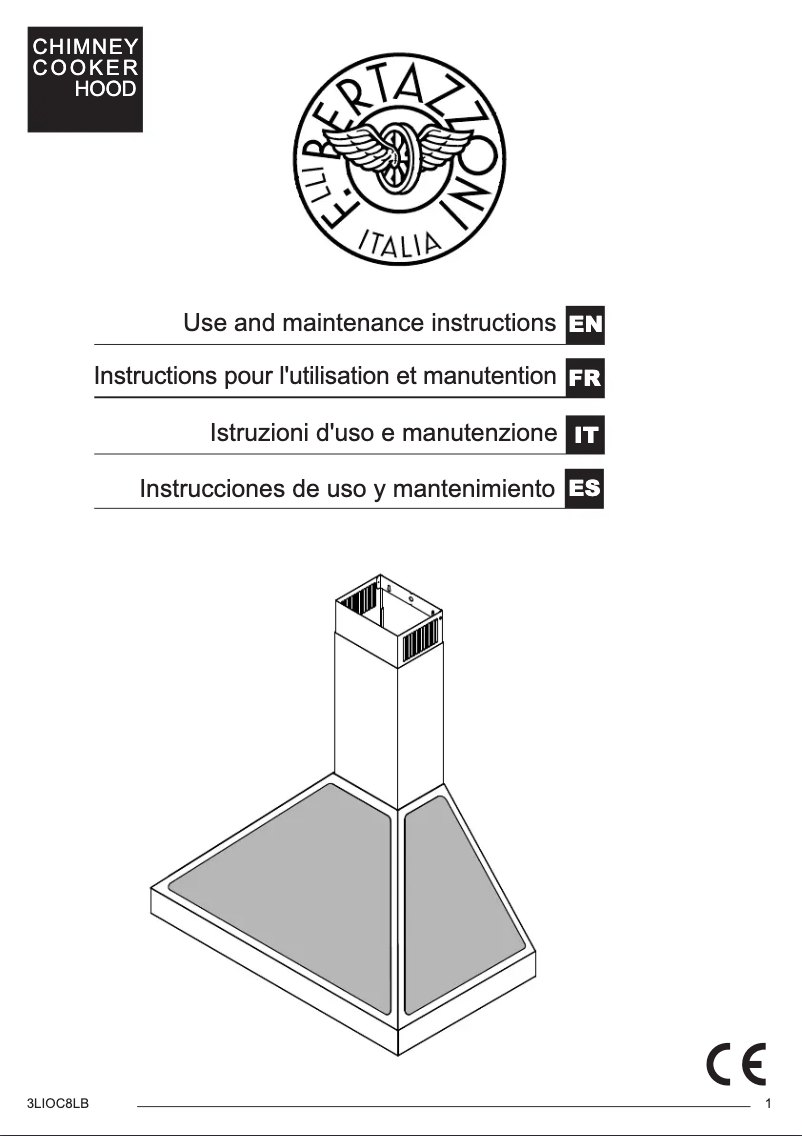 First page image of the manual for K100 HER NE A