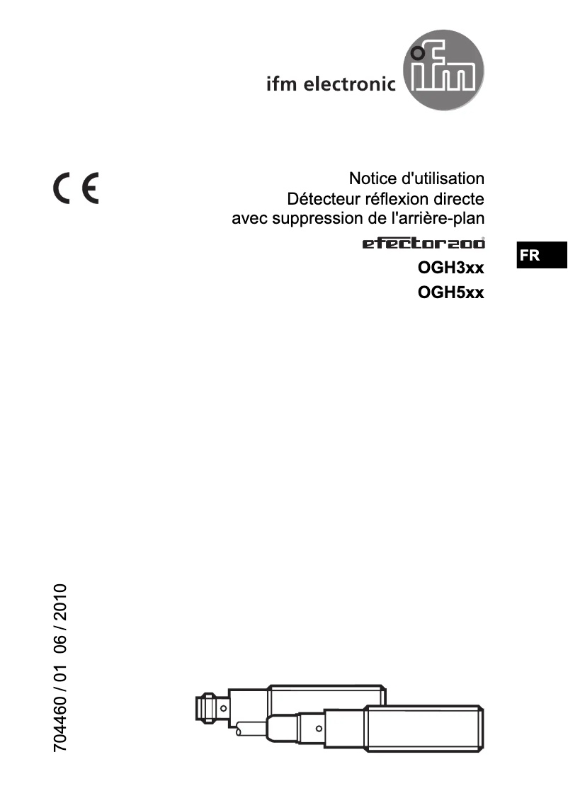 First page image of the manual for OGH309