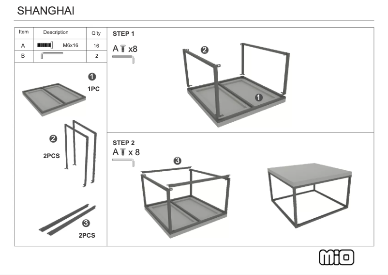Page 1 of the manual User Manual Mio Shanghai