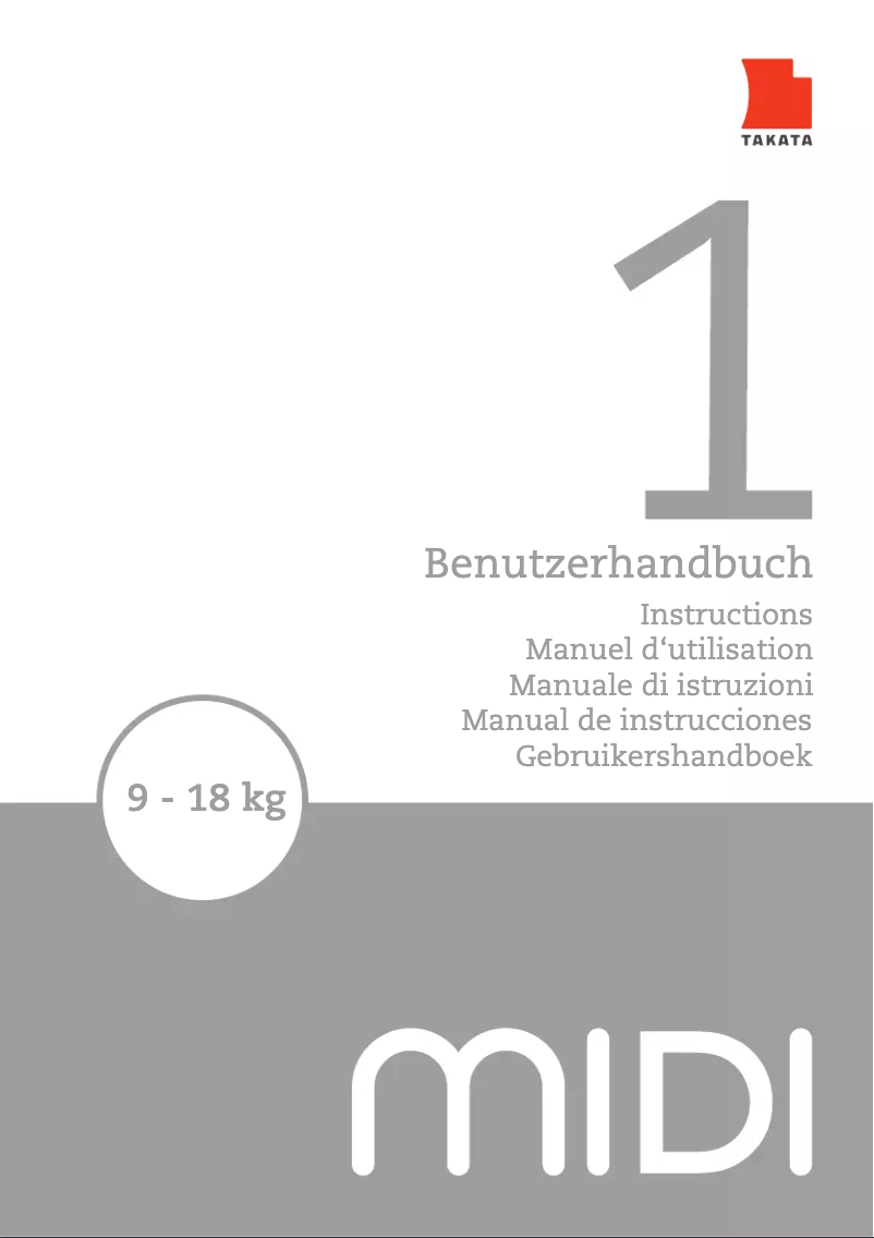 First page image of the manual for Midi