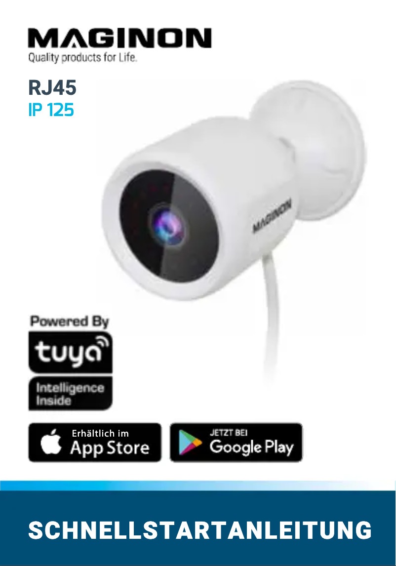 First page image of the manual for IP 125 RJ