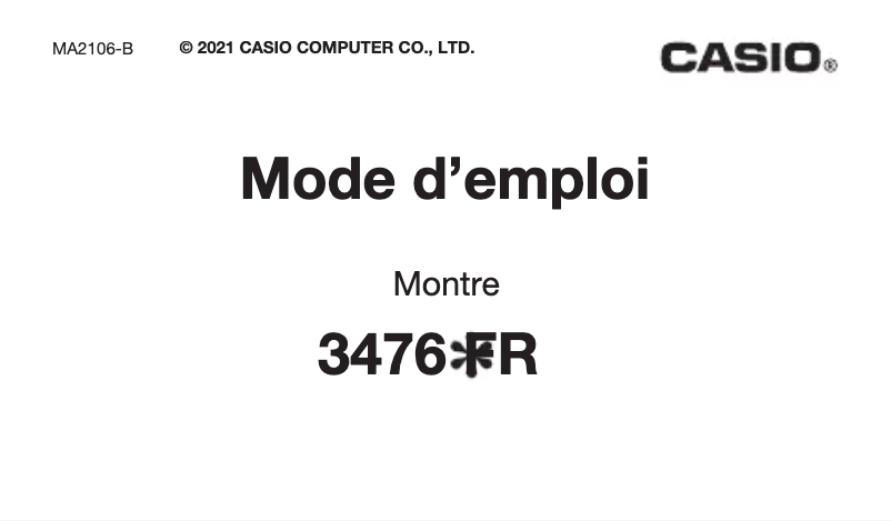 First page image of the manual for Wave Ceptor WV200DA-1A